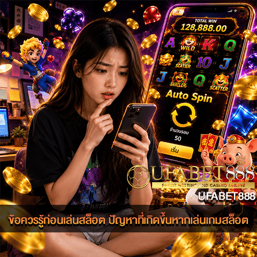 ข้อควรรู้ ปัญหาที่เกิดขั้นหากเล่นเกมสล็อต