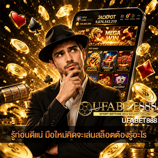รู้ก่อนดีแน่ มือใหม่คิดจะเล่นสล็อตต้องรู้อะไร