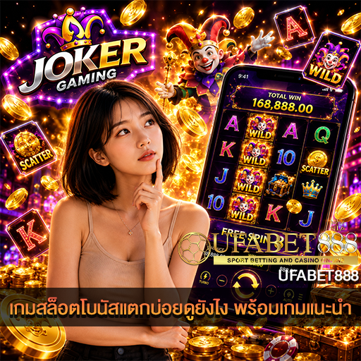 เกมสล็อตโบนัสแตกบ่อยดูยังไง พร้อมเกมแนะนำ