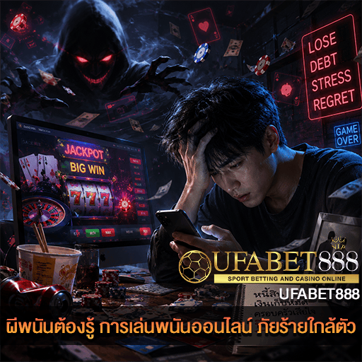 ผีพนันต้องรู้ การเล่นพนันออนไลน์ ภัยร้ายใกล้ตัว