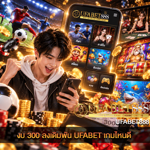 งบ 300 ลงเดิมพัน UFABET เกมไหนดี ตัวอย่างการคำนวณแนะนำ