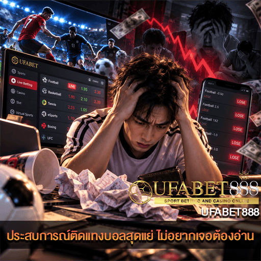 ประสบการณ์ติดแทงบอลสุดแย่ ไม่อยากเจอต้องอ่าน